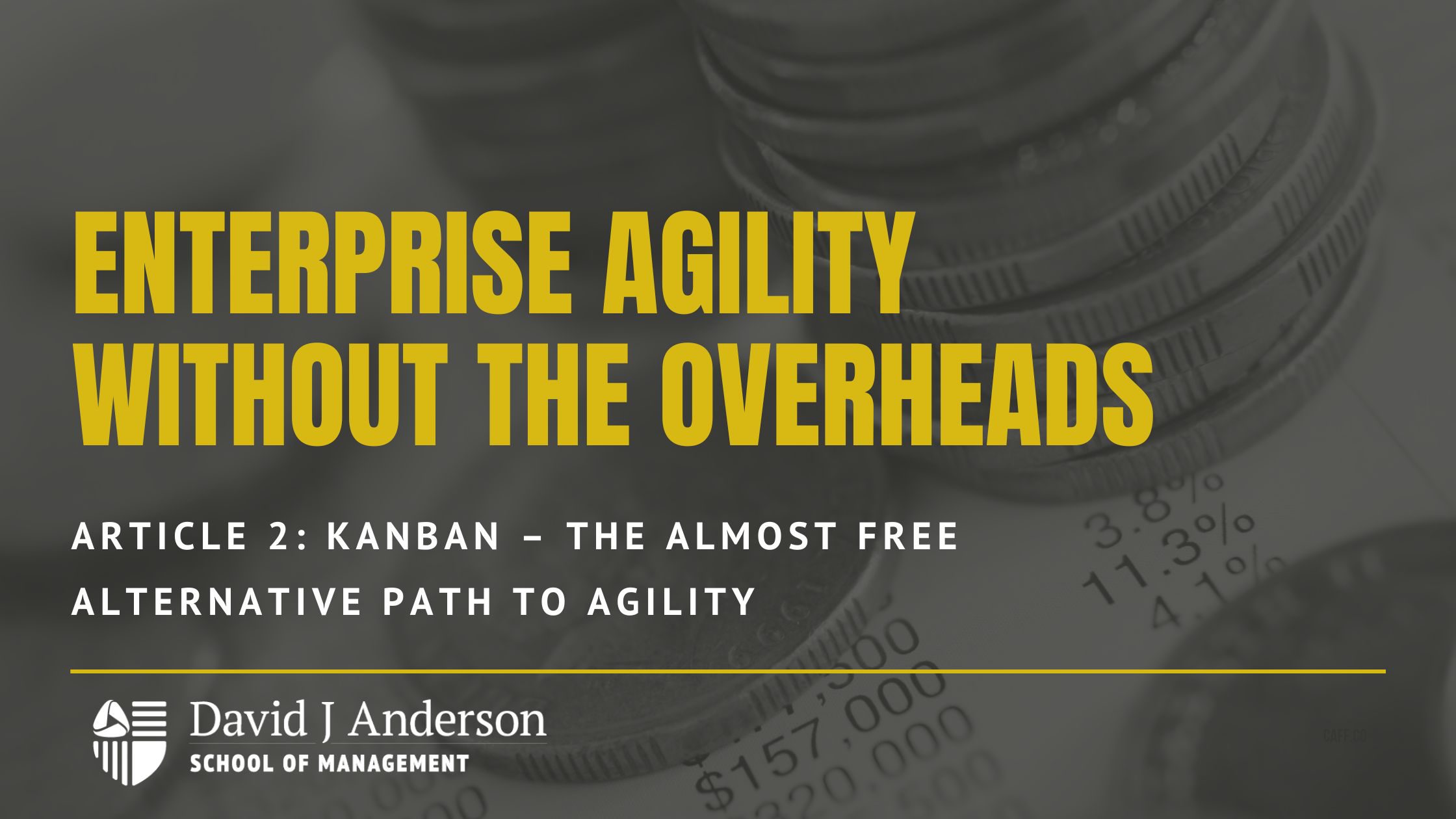 Enterprise Agility without the Overheads